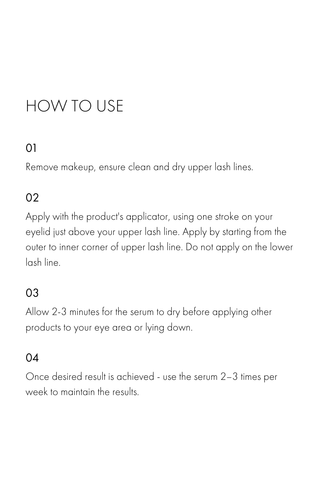 Sweed Eyelash Growth Serum 5ML